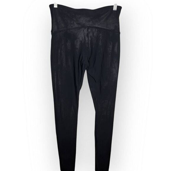 Spanx Women's Faux Leather Leggings Black size Large - Picture 3 of 7